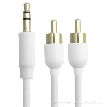 Audio Cable with Ultra Soft, Play Your Mobile Phone/MP3 Music